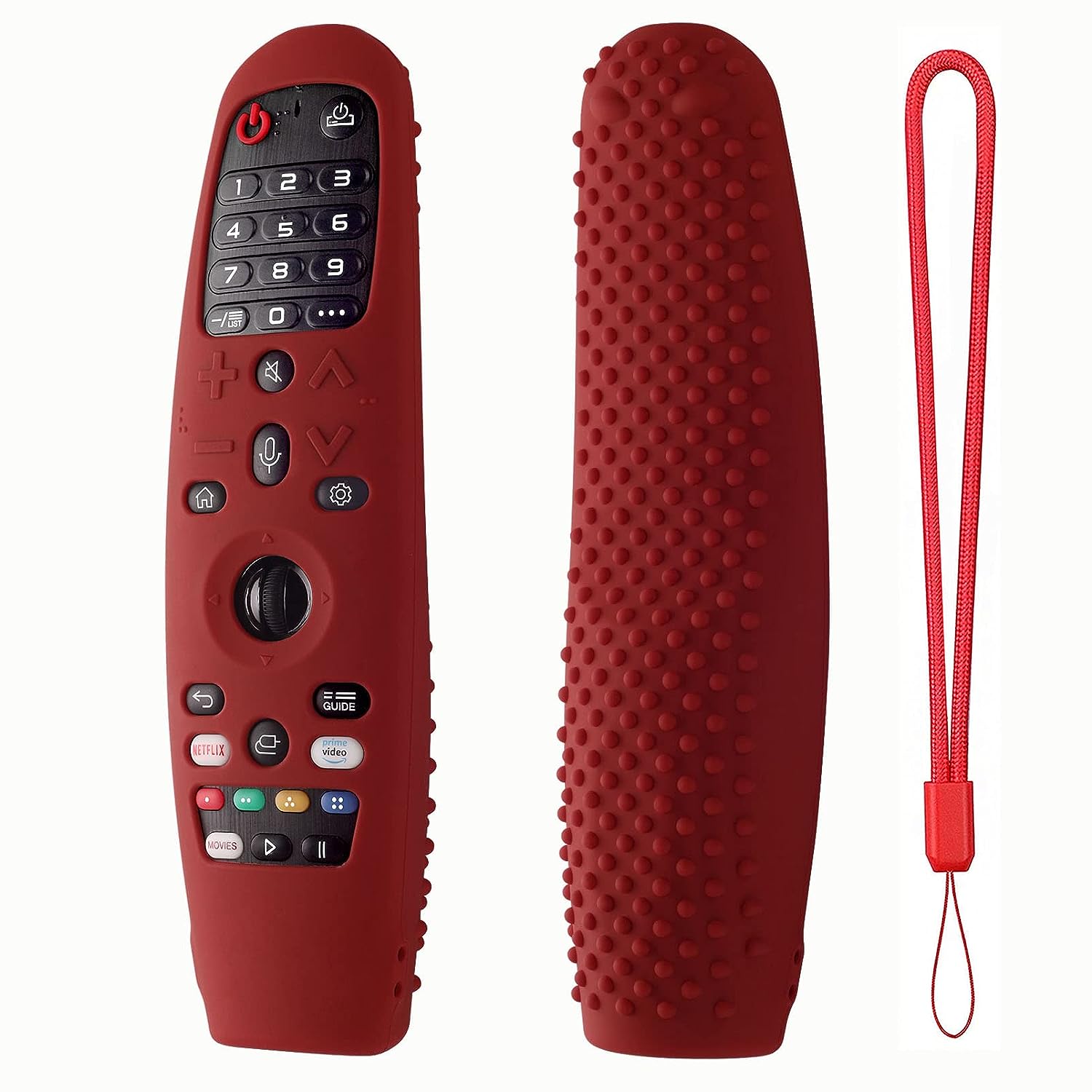 Oboe Silicone TV Remote Case Cover for LG TV Remote AN-MR19BA AN