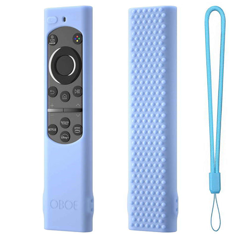 Oboe Silicone Tv Remote Cover Compatible with Samsung Smart Tv Remote BN59-01311 Samsung QLED TV Remote Half Wrap Protective Case with Loop