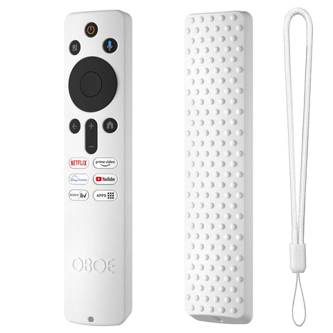 Oboe Silicone TV Remote Cover 'Compatible with' Xiaomi Mi Tv X Series 2024 / X Pro QLED Tv Remote 2024 Model Remote Protective Case with Remote Loop [Remote NOT Included]