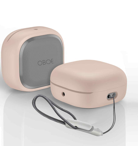Oboe Case 'Compatible with Samsung Galaxy Buds FE (2023), Buds 2 Pro (2022), Galaxy Buds 2 (2021), Galaxy Buds Pro (2021), Buds Live with Lanyard [Buds & Charging CASE NOT Included]
