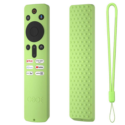 Oboe Silicone TV Remote Cover 'Compatible with' Xiaomi Mi Tv X Series 2024 / X Pro QLED Tv Remote 2024 Model Remote Protective Case with Remote Loop [Remote NOT Included]