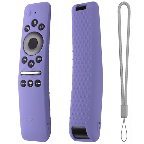 Oboe Silicone Tv Remote Cover with Lanyard for Samsung TV Remote