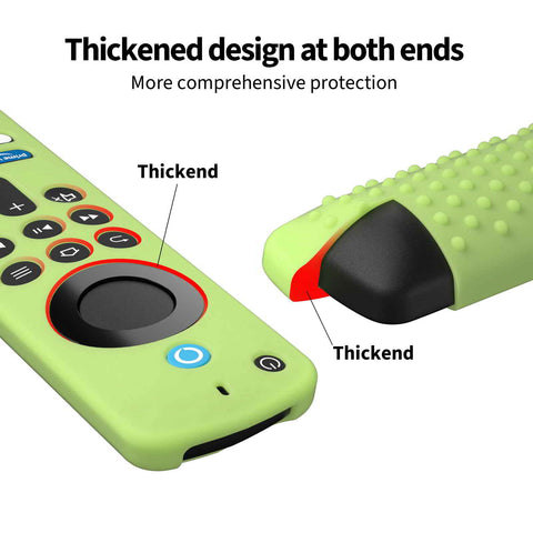 Silicone TV Remote Cover For All New Fire TV Stick 4k Remote & Fire Tv Stick HD Remote 2025 Model [Remote NOT Included]