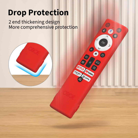 Oboe Silicone TV Remote Cover Compatible with Acer Tv Remote Advanced I Series/V Series/H PRO Series Tv Remote