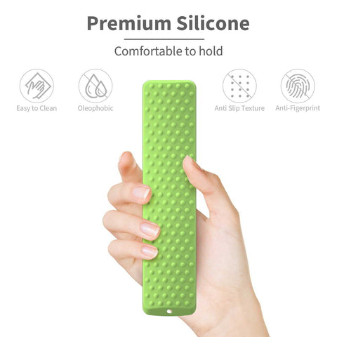 Oboe Silicone TV Remote Cover 'Compatible with' Xiaomi Mi Tv X Series 2024 / X Pro QLED Tv Remote 2024 Model Remote Protective Case with Remote Loop [Remote NOT Included]