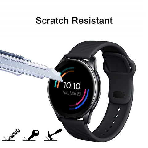 Oboe 3D Curved Screen Tempered Guard Compatible with Oneplus Watch