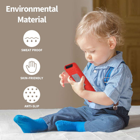 Oboe Silicone Tv Remote Cover Compatible with Samsung Smart Tv Remote 2025 Key Cover Case with Lanyard [Remote NOT Included]