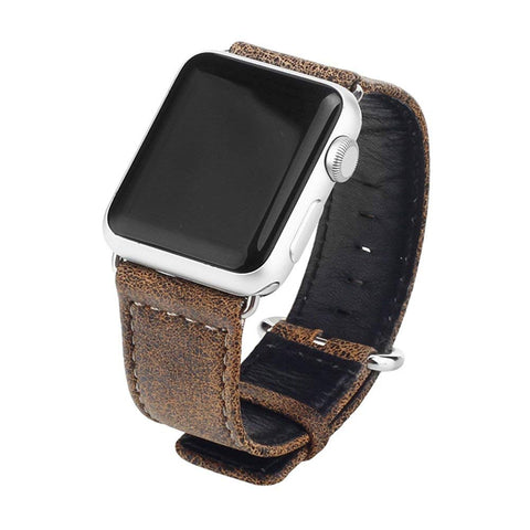 Oboe Leopard Crack Style 40mm Smart Watch Replacement Strap Compatible with Apple Watch