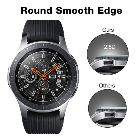 Oboe 42mm 2.5D Screen Tempered Guard Compatible with Samsung Galaxy Watch S2 / Gear Sports / 42mm