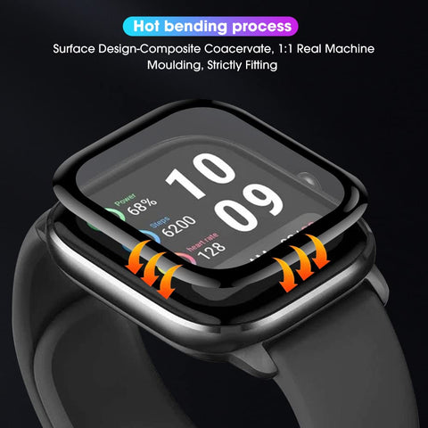 Oboe 3D Curved Screen Protector Compatible with Amazfit GTS 4 Mini Watch