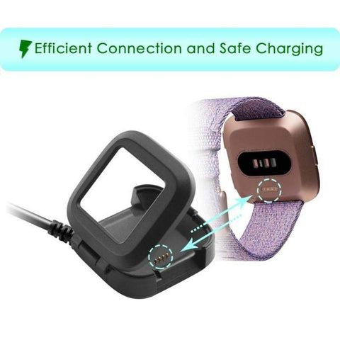 Oboe USB Cable Smart Watch Fast Charging Cradle Dock Compatible with Fitbit