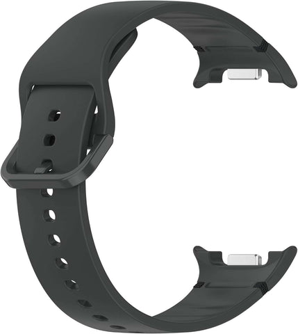 OBOE Silicone Strap Threadline Band 'COMPATIBLE WITH' Samsung Galaxy Watch 8 40mm 44mm/Galaxy Watch 8 Classic [WATCH NOT INCLUDED]