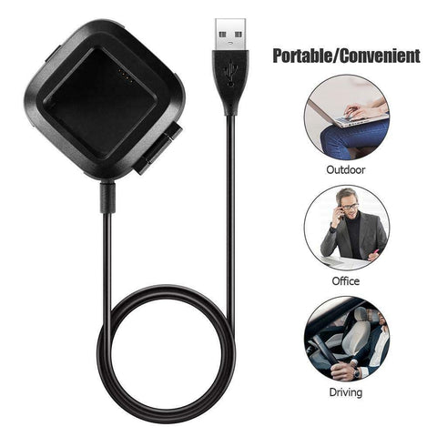 Oboe USB Cable Smart Watch Fast Charging Cradle Dock Compatible with Fitbit