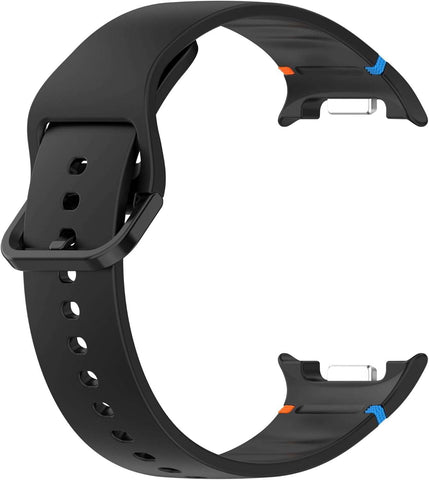 OBOE Silicone Strap Threadline Band 'COMPATIBLE WITH' Samsung Galaxy Watch 8 40mm 44mm/Galaxy Watch 8 Classic [WATCH NOT INCLUDED]