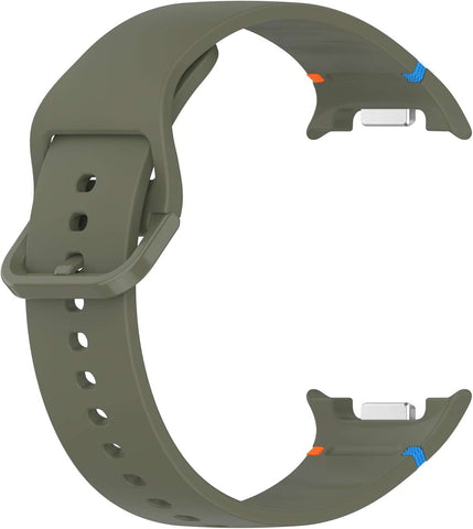 OBOE Silicone Strap Threadline Band 'COMPATIBLE WITH' Samsung Galaxy Watch 8 40mm 44mm/Galaxy Watch 8 Classic [WATCH NOT INCLUDED]