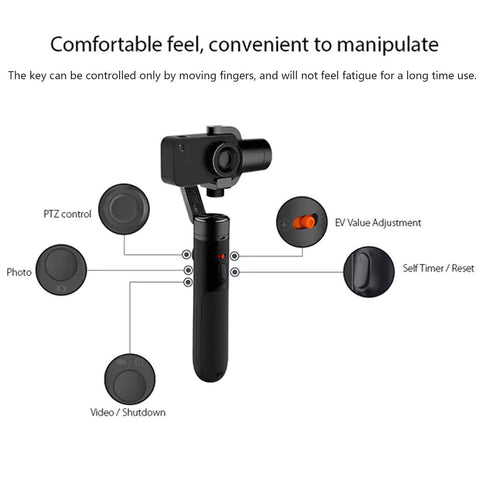 Oboe 3-axis Brushless Handheld Gimbal Stabilizer for Sports 4K Camera