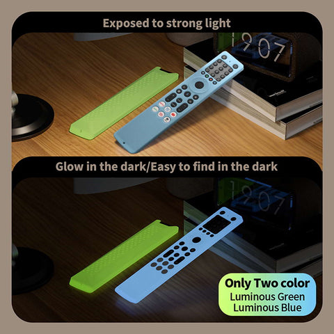 Oboe Silicone TV Remote Cover Compatible with TCL Tv Remote RC833A Case with Lanyard[Remote NOT Included]