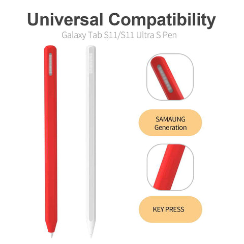 Oboe Silicone Pencil Case Skin Cover 'Compatible with' Samsung Galaxy Tab S11 Series S Pen [Stylus Pencil is NOT Included]