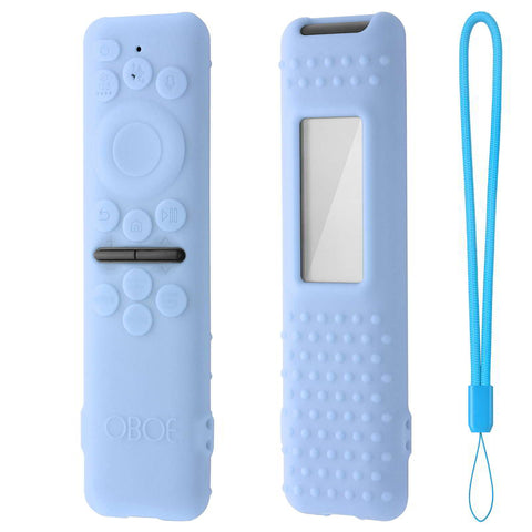 Oboe Silicone Tv Remote Cover Compatible with Samsung Smart Tv Remote 2025 Key Cover Case with Lanyard [Remote NOT Included]