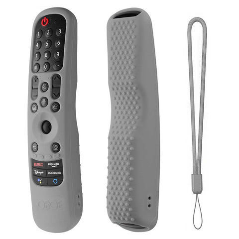 Oboe Smart TV remote protective case for LG TV with Anti-Slip Loop