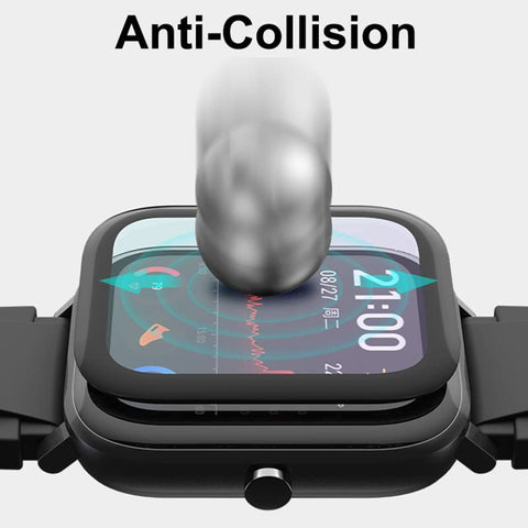 Oboe 3D Curved Screen Protector Compatible with Amazfit Bip 3 / Bip 3 Pro Watch