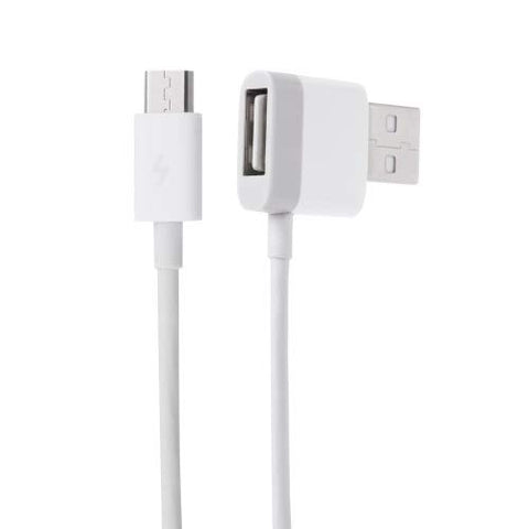 120 CM Micro Double USB Charger Data Sync Cable