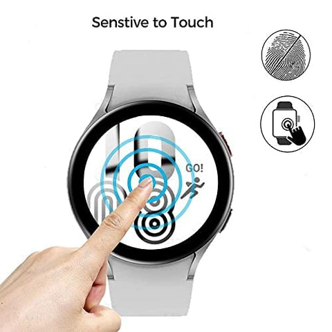 Oboe 40/42/44/46mm 3D Curved Tempered Glass Screen Protector Compatible with Samsung Galaxy Watch 4