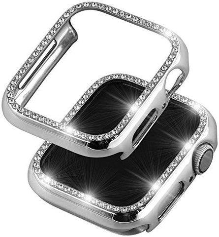 Oboe 40mm PC Case Crystal Rhinestone Protective Cover Compatible with iWatch Apple Watch 4/5