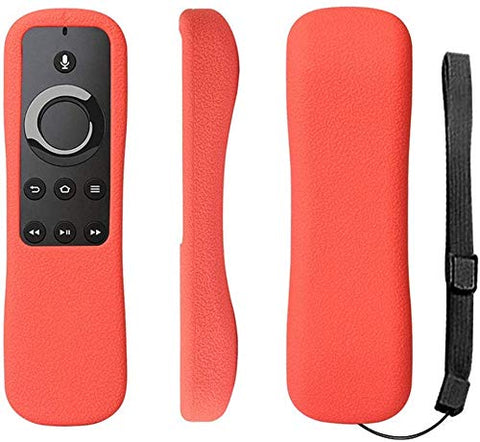 Oboe Silicone Tv Remote Cover for Fire TV with 4K Alexa Voice Remote (2017 Edition)